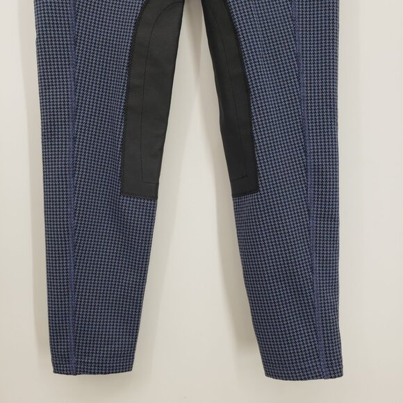 Kerrits Houndstooth Plaid Riding Pants M Women's Leggings Pull on Gray Black - Picture 5 of 8